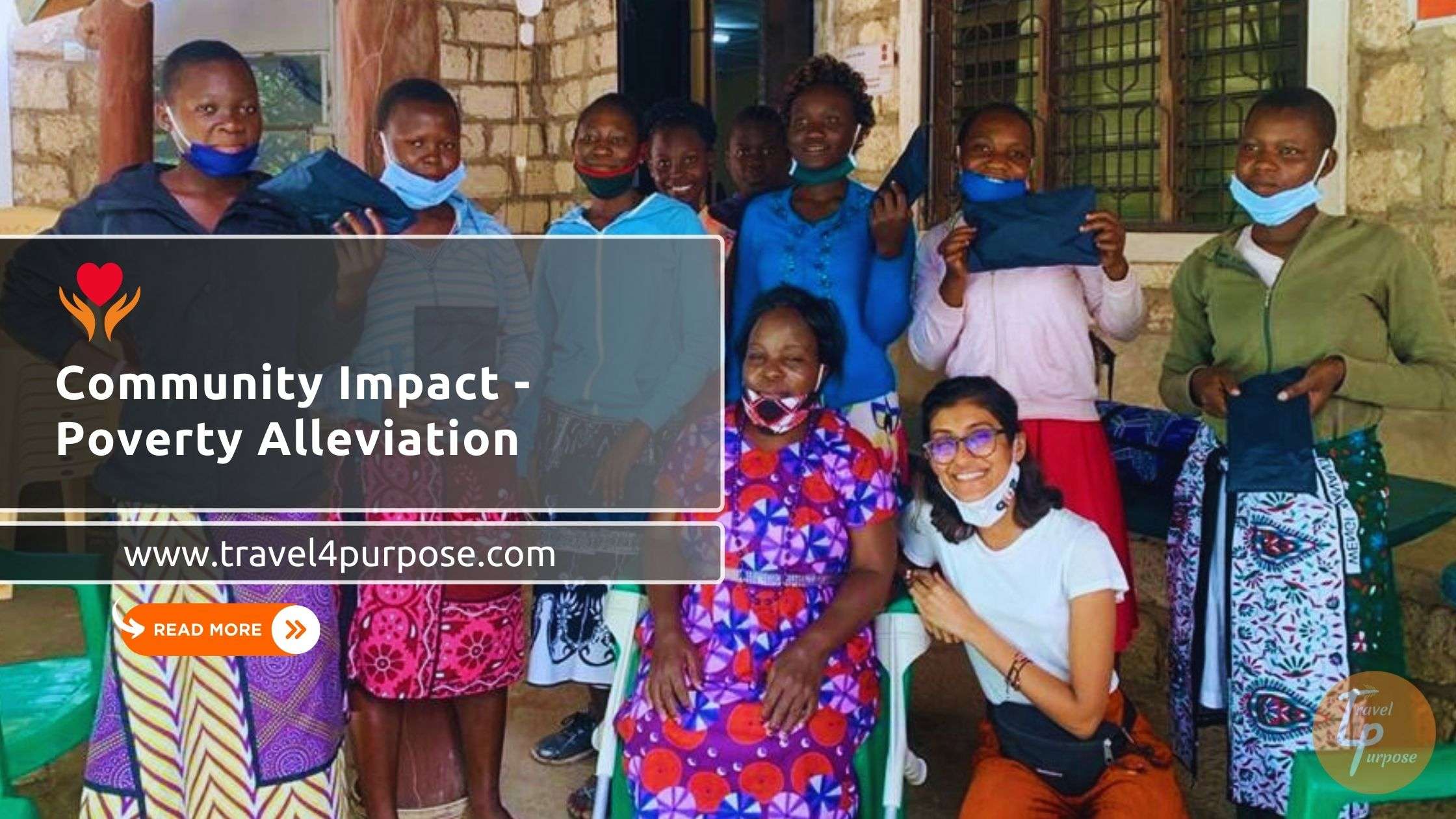 Community Impact - Poverty Alleviation in Kenya - Tavel4Purpose in Mombasa Kenya